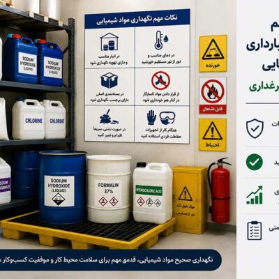 نگهداری مواد شیمیایی در دامداری و مرغداری