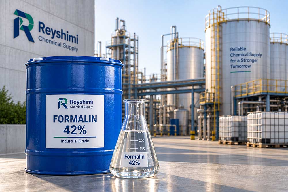 فرمالین ۴۲ درصد برای چه صنایعی مناسب است؟ راهنمای انتخاب برای خریداران صنعتی